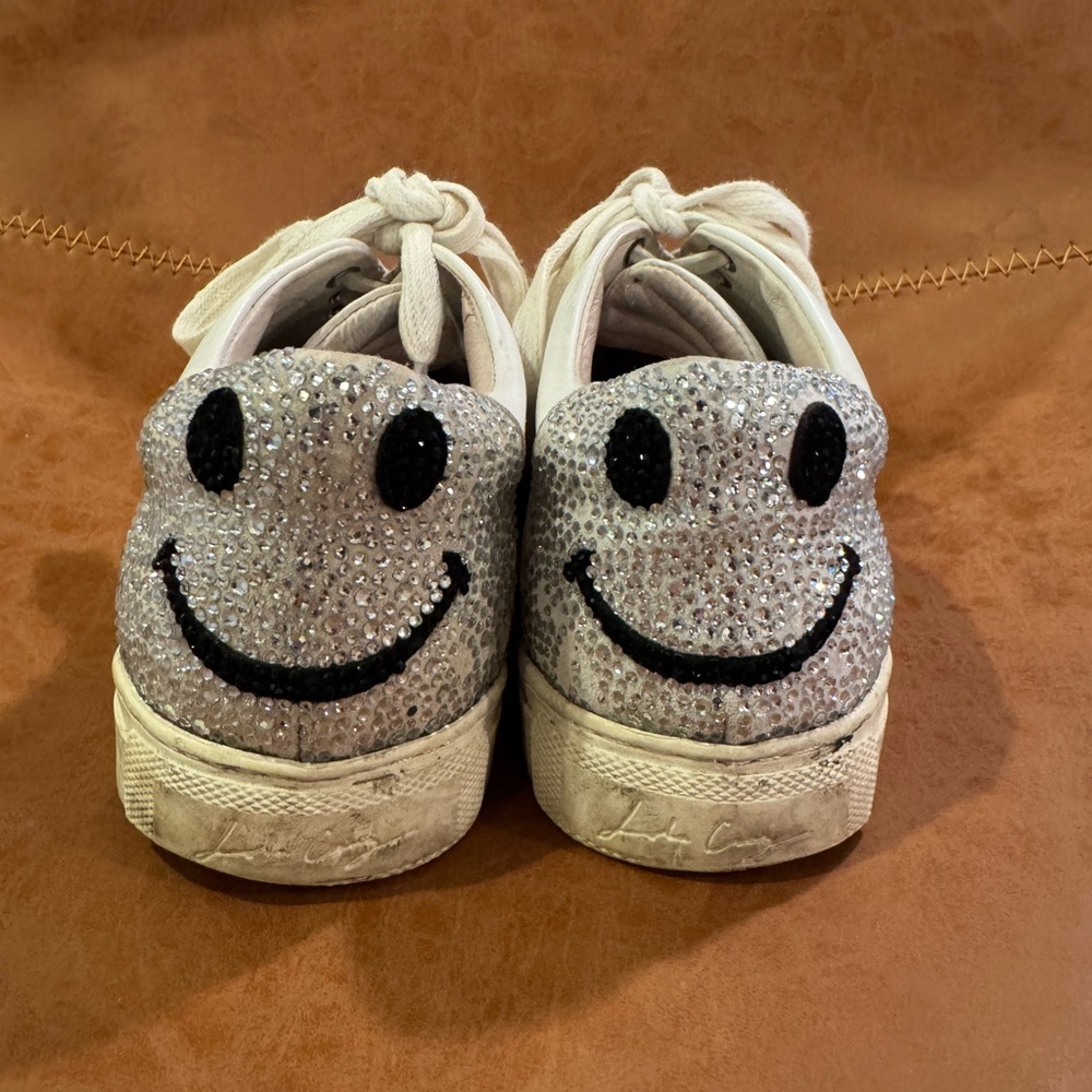 Lola Cruz Smiley Sneakers